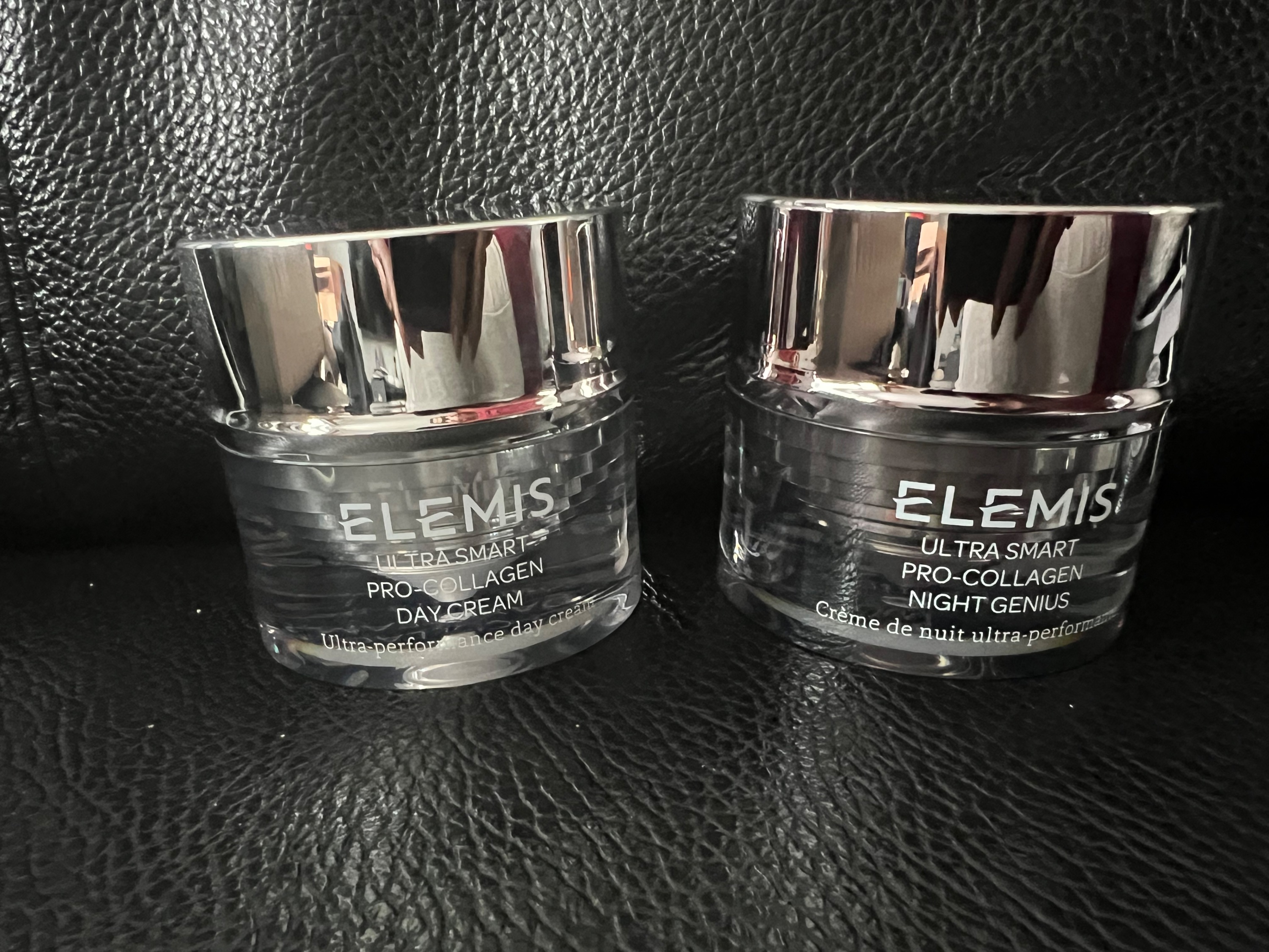 Elemis Ultrasmart Pro Collagen Treatment Set Silver bottles