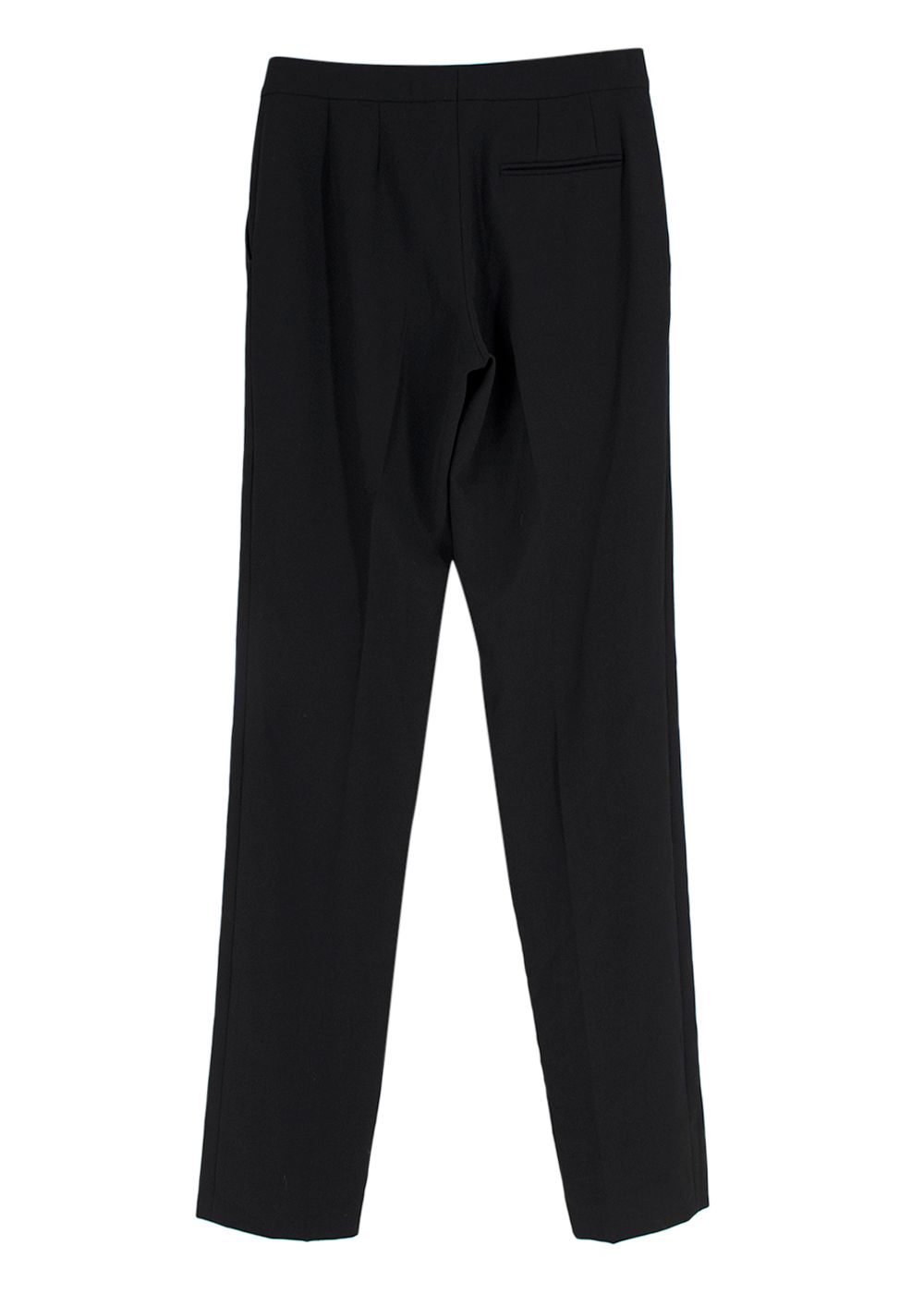 Stella McCartney Black Straight Leg Trousers Size 38/91 polyester