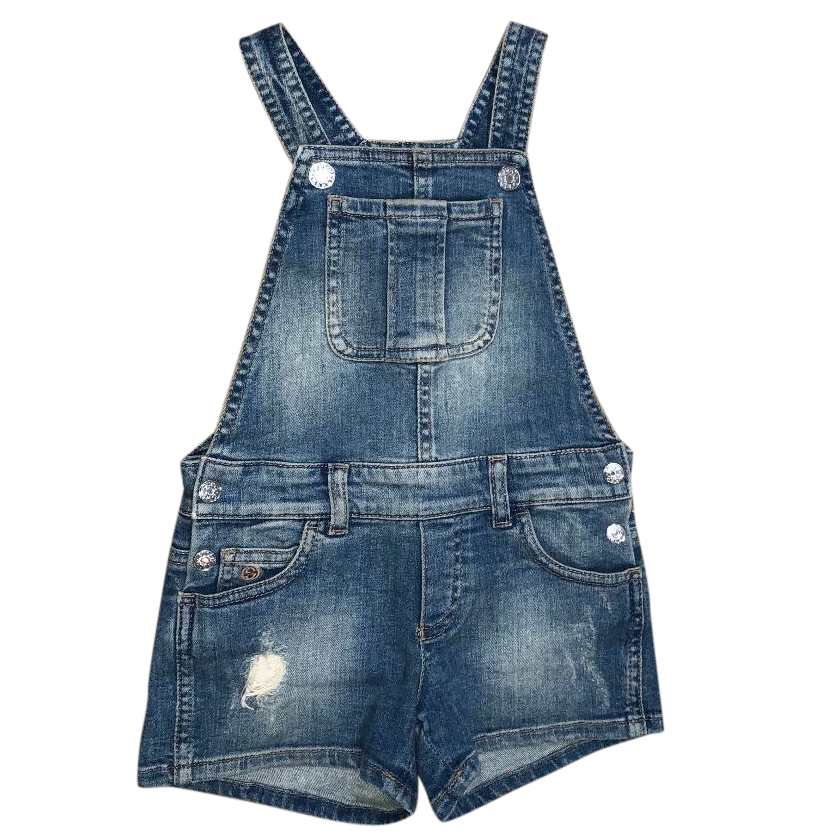 Preowned Gucci boys kids denim jeans dungarees Size 4 Years Blue cotton