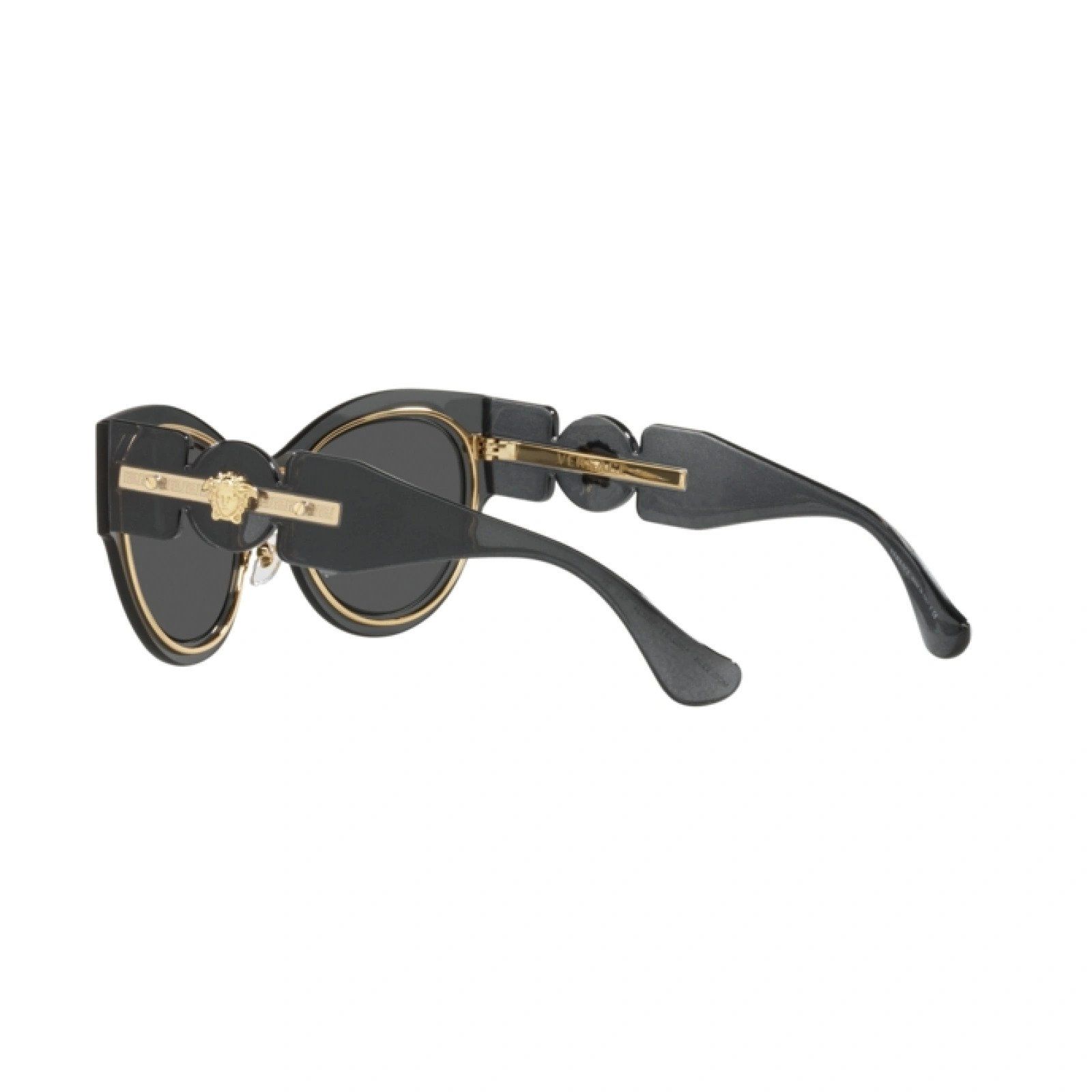 Preowned Versace Dark Grey VE2234 Butterfly Sunglasses polyamide/metal