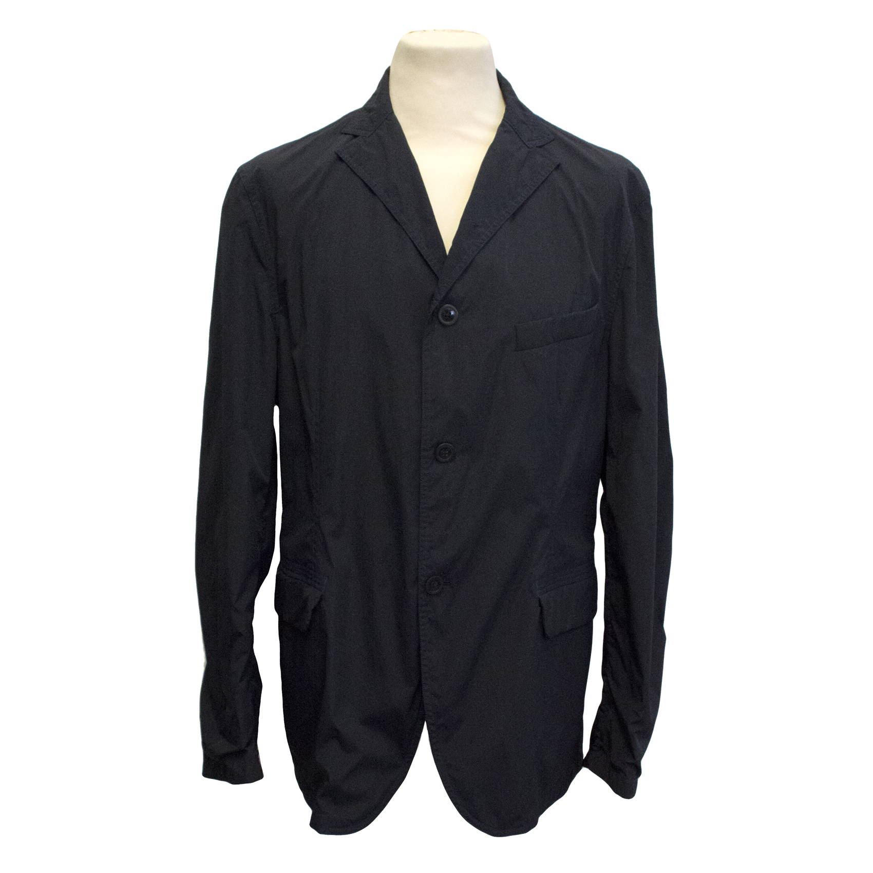 Men's Preowned Jil Sander Dark Blue Jacket label missing