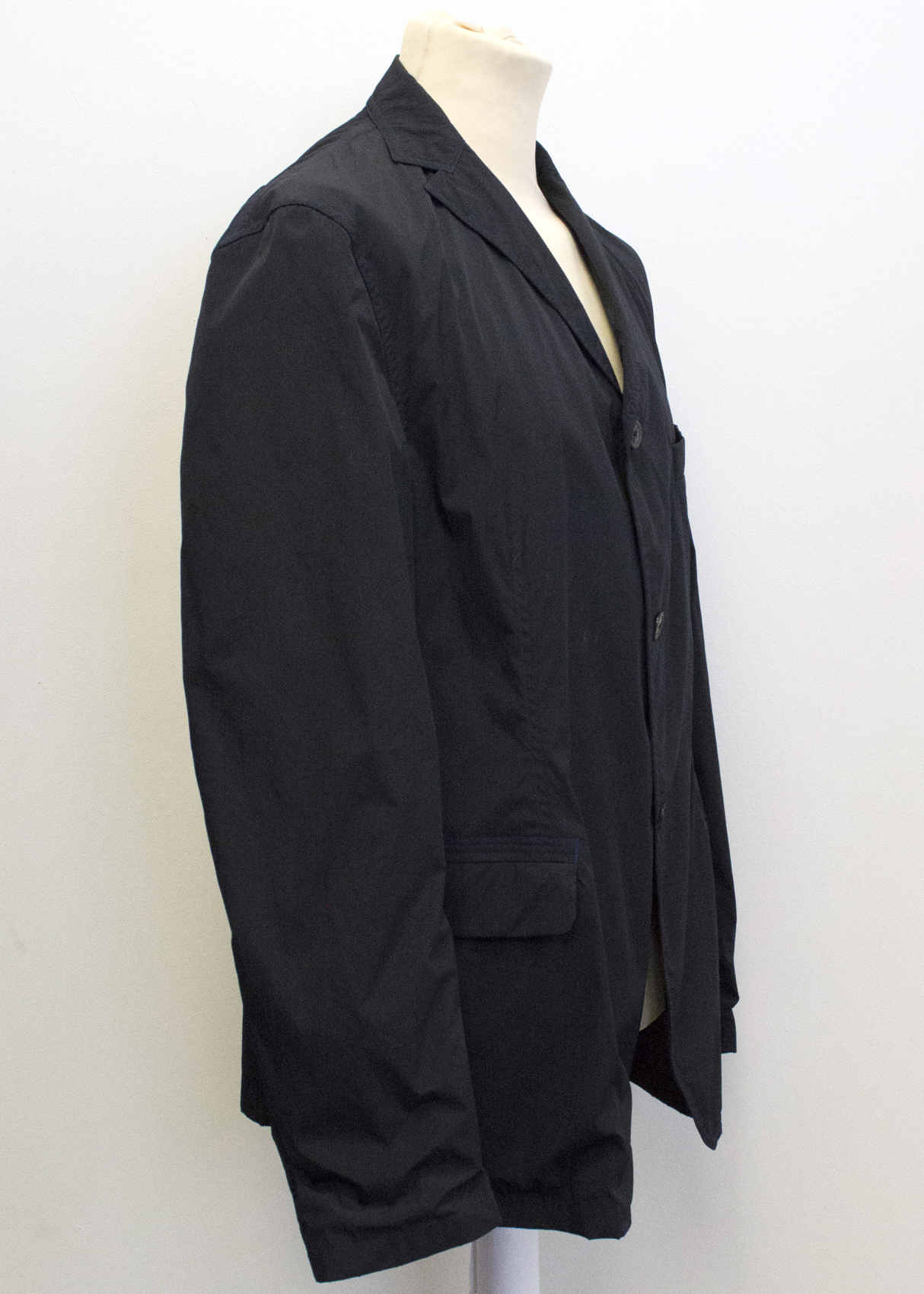 Men's Preowned Jil Sander Dark Blue Jacket label missing