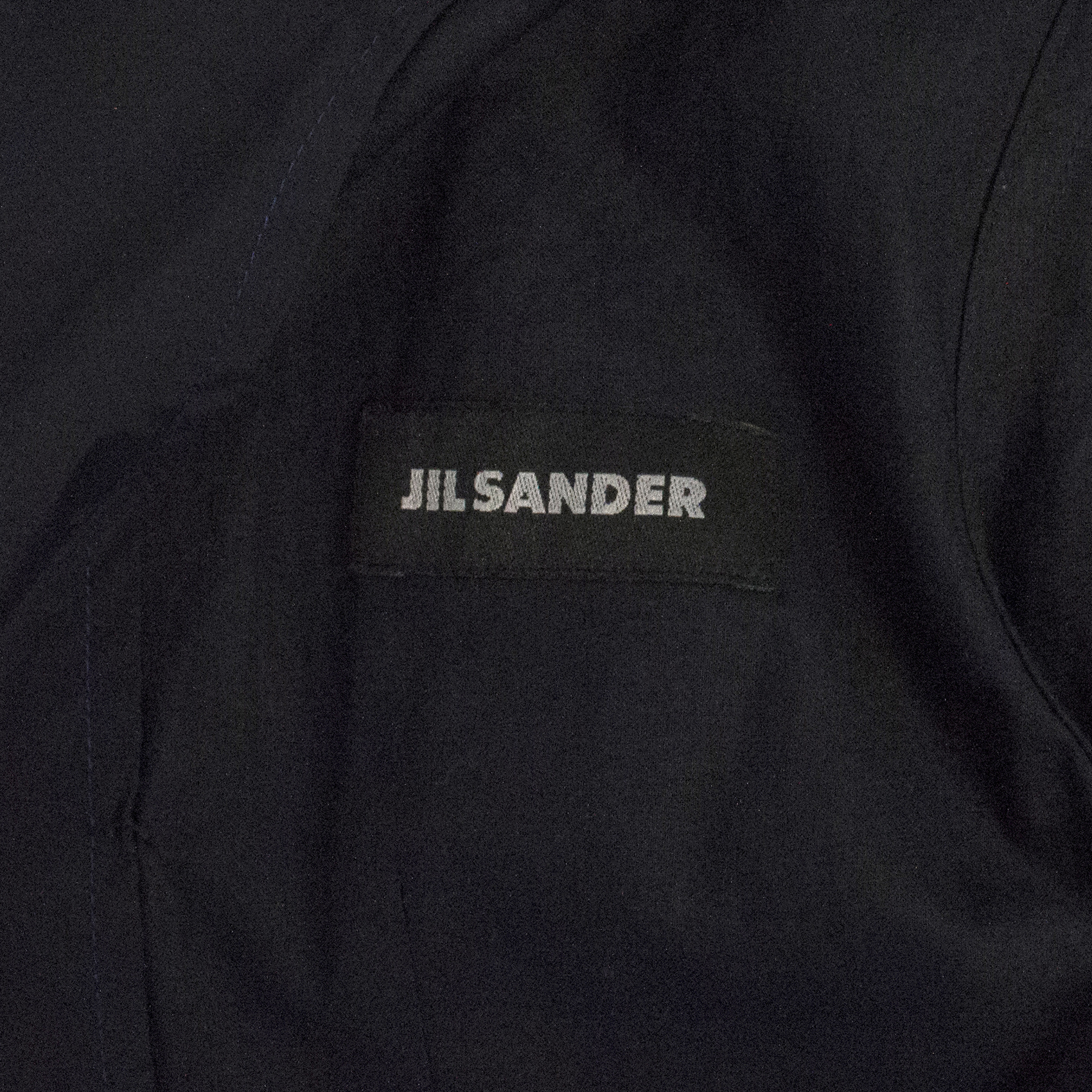 Men's Preowned Jil Sander Dark Blue Jacket label missing