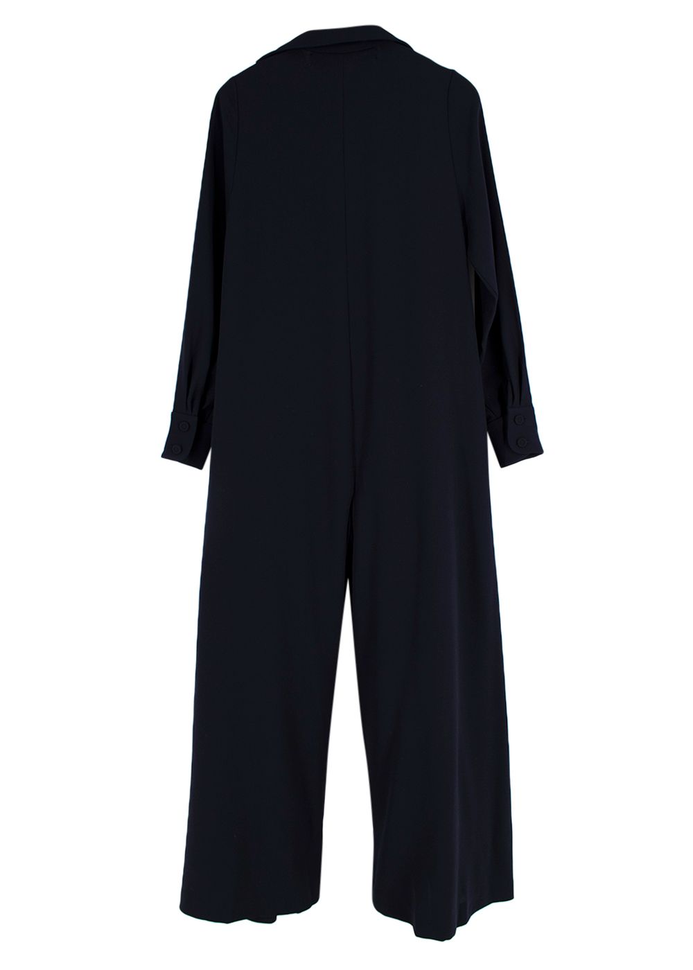 Jacquemus Navy Le Souk Virgin Wool Jumpsuit Size XXS