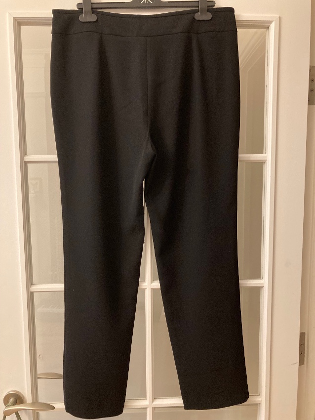 Armani Collezioni Black Tailored Pants Size L polyester