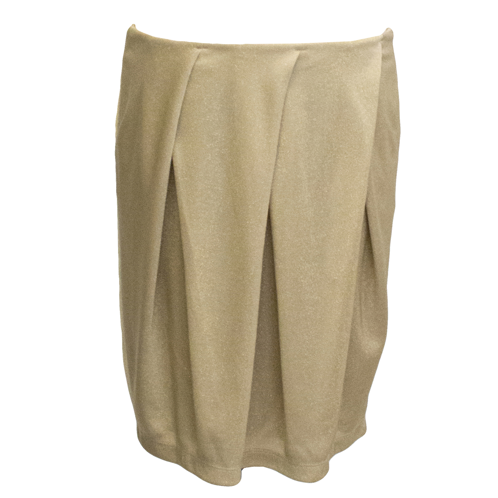 Preowned See by Chloe Gold Skirt Size S polyester