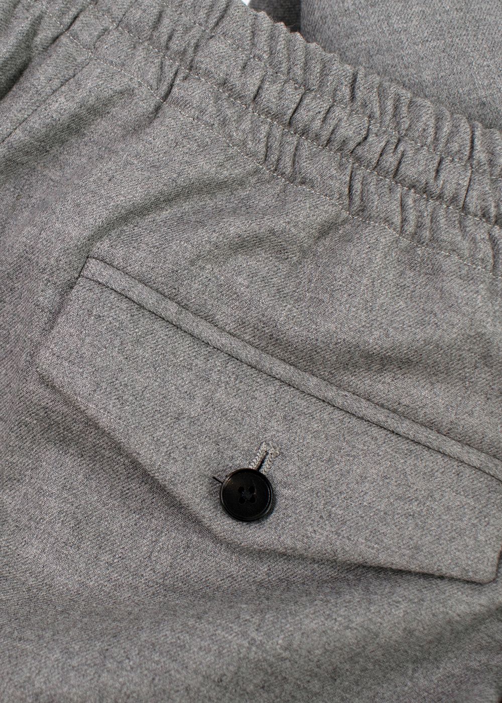 Joseph Grey Tailored Drawstring Waist Wool Trousers Size XS