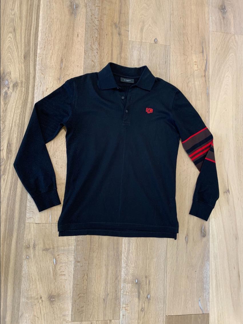 Givenchy HDG Embroidered Polo Shirt Size S