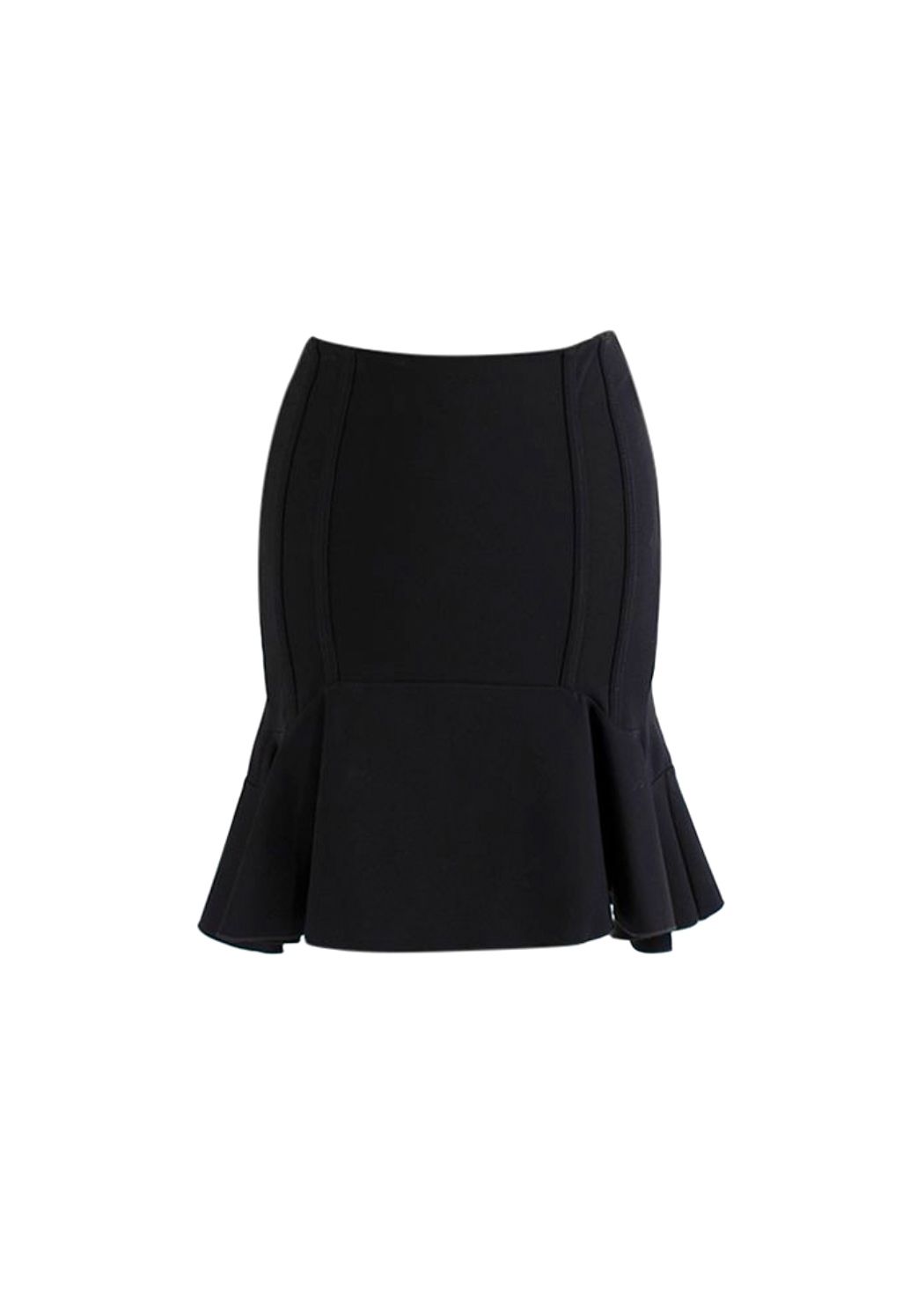 Antonio Berardi Black Fit  Flare Mini Skirt Size XS rayon