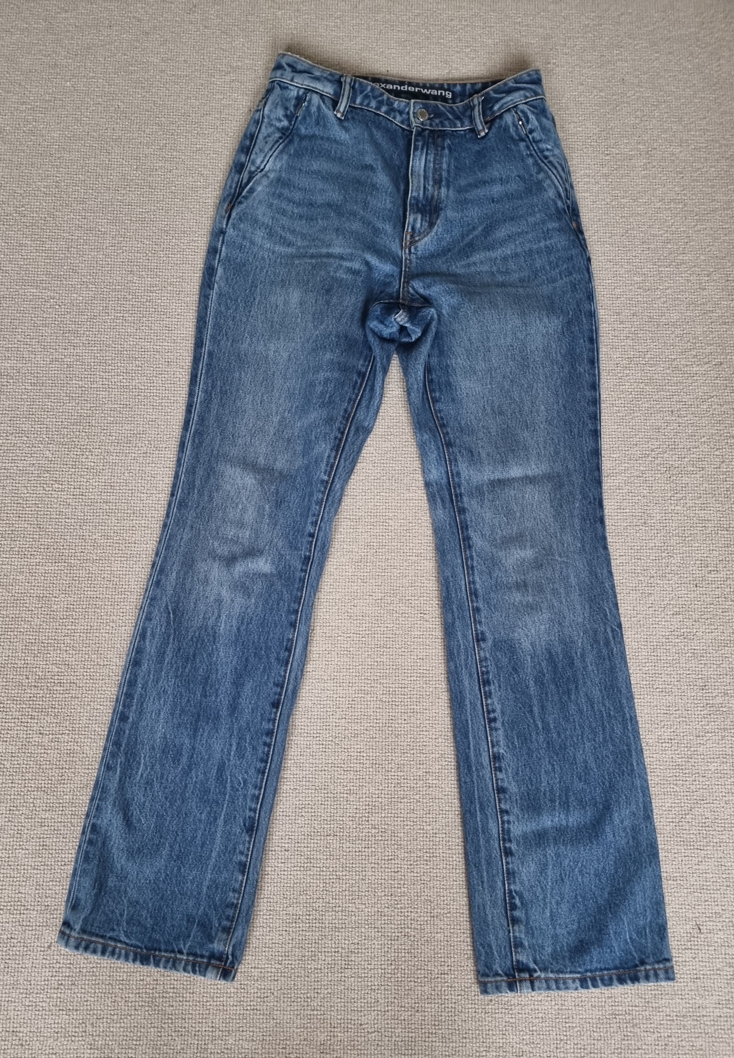 Alexander Wang High Waist Slim Stack Jeans Size 26/66