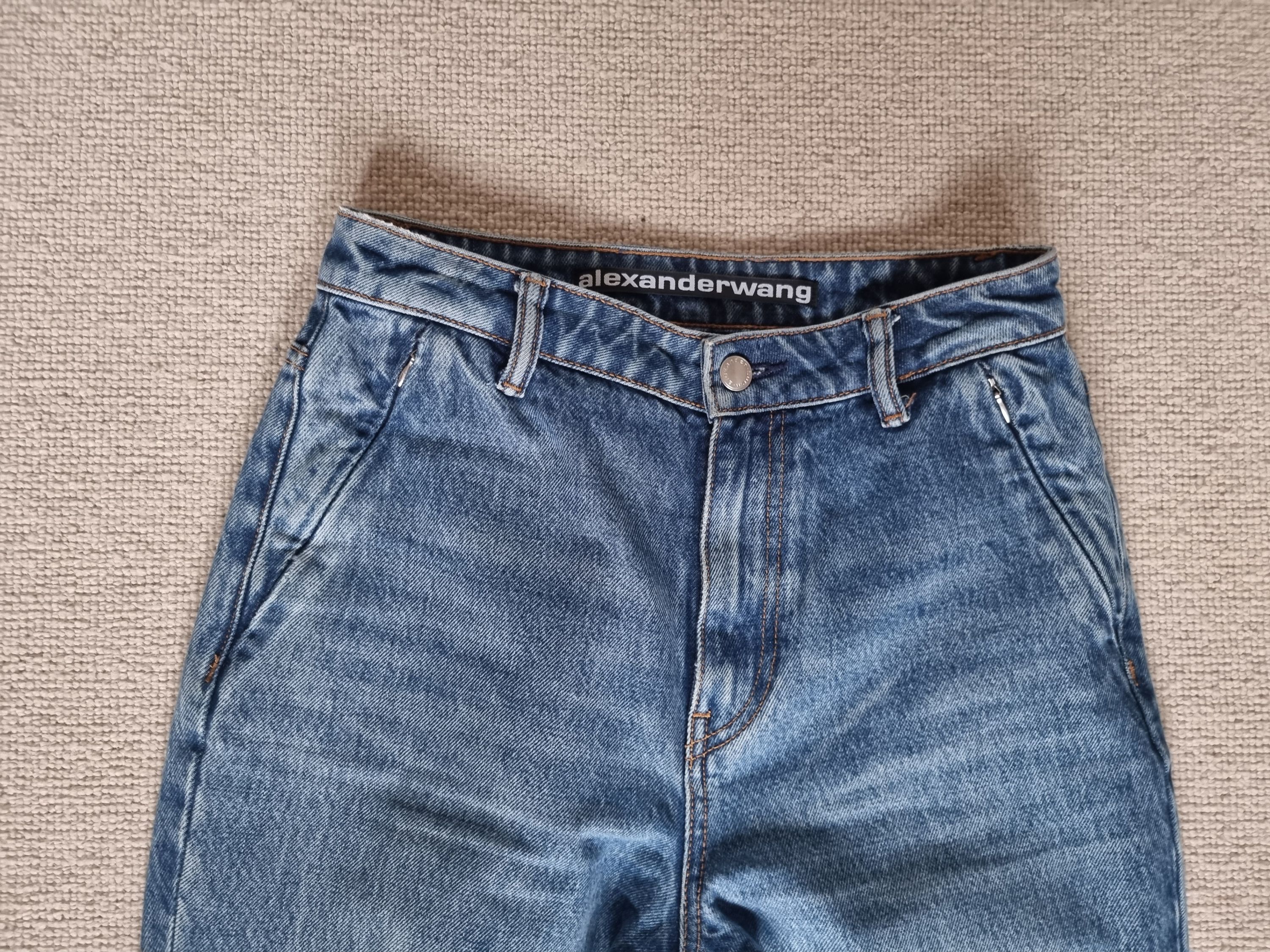 Alexander Wang High Waist Slim Stack Jeans Size 26/66