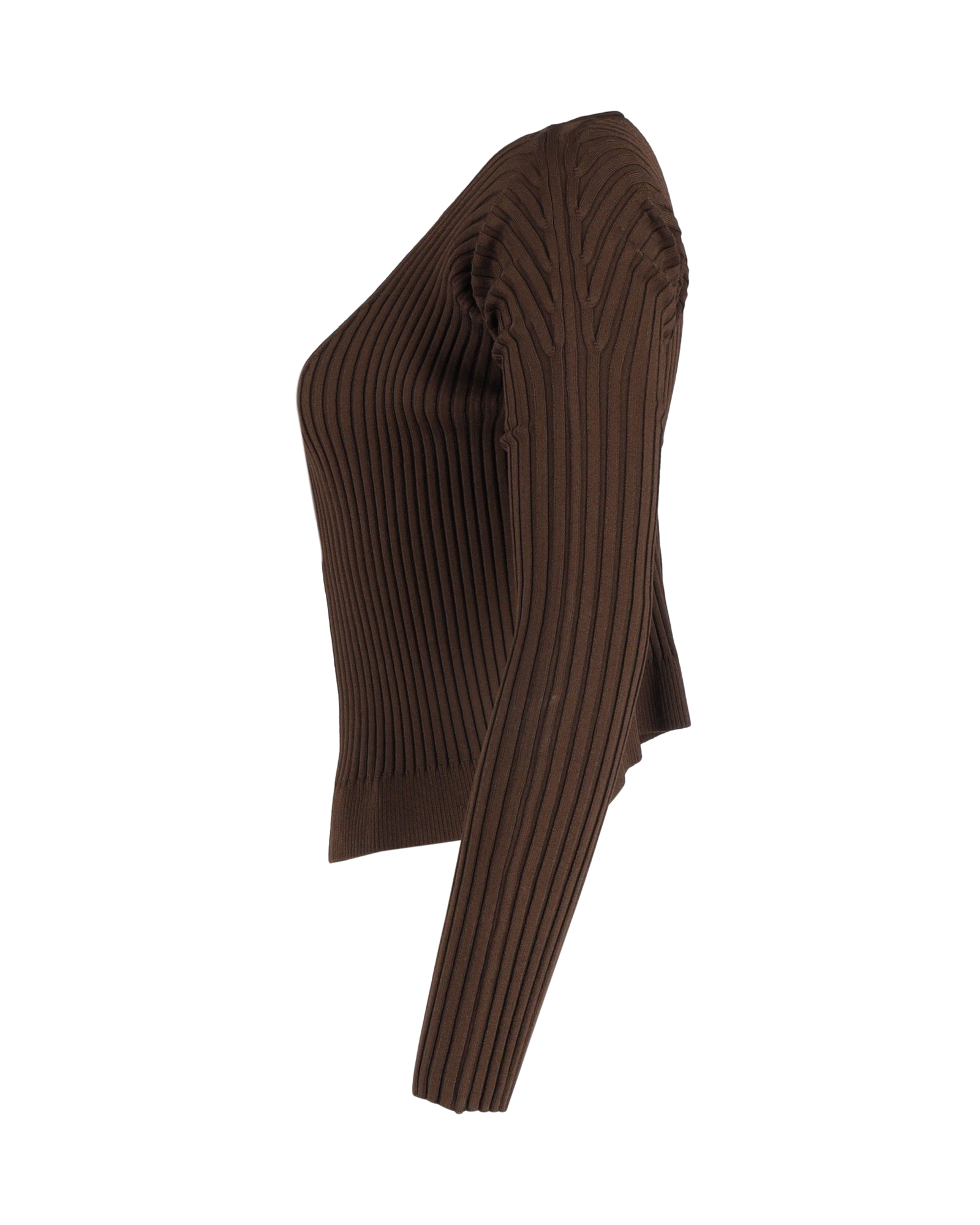 Preowned Jacquemus Brown La Maille Pralù Longue  Cardigan Size 40 polyester/polyester viscose