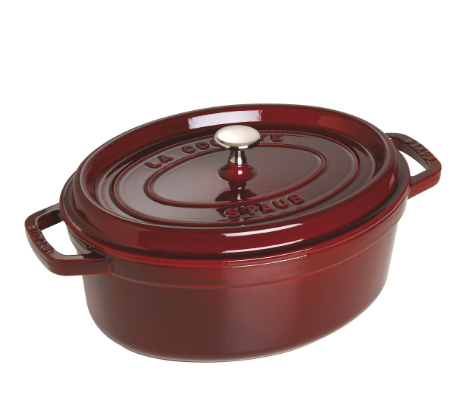 Men's Staub Red Casserole Dish cast iron