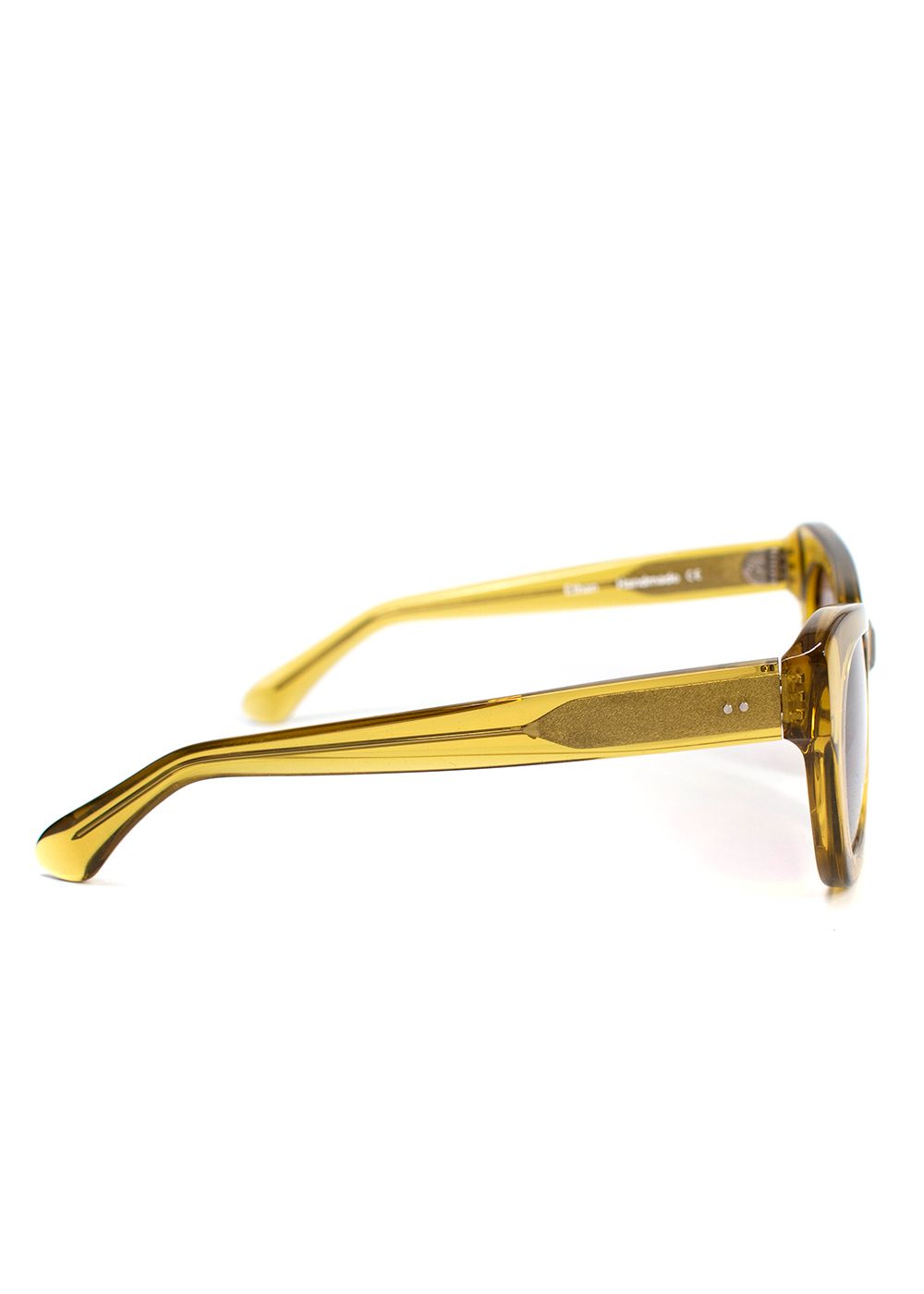 Sun Buddies Yellow Ethan Cat Eye Sunglasses acetate