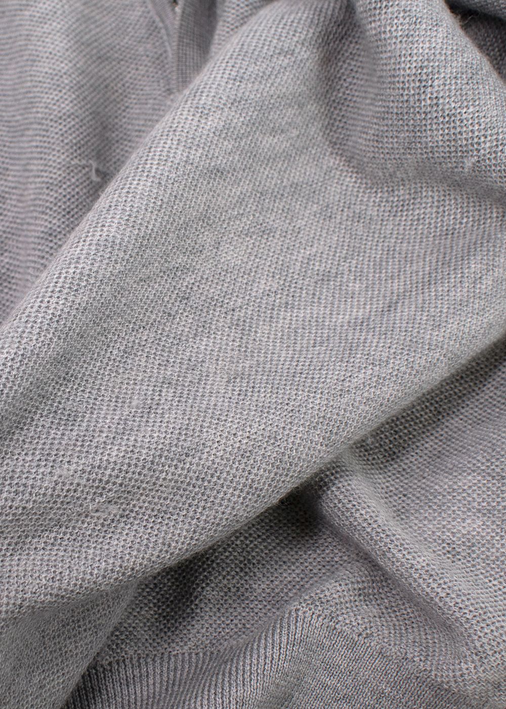 Men's Preowned Pal Zileri Grey Wool Jumper Size S