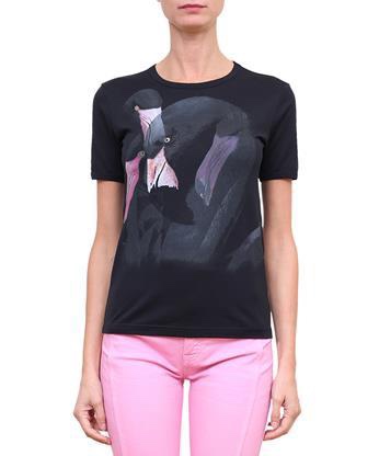 Givenchy flamingo print t-shirt Size XS Black cotton