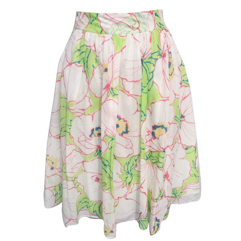 Moschino Cheap  Chic Floral Print Skirt Size S Floral / Patterned cotton