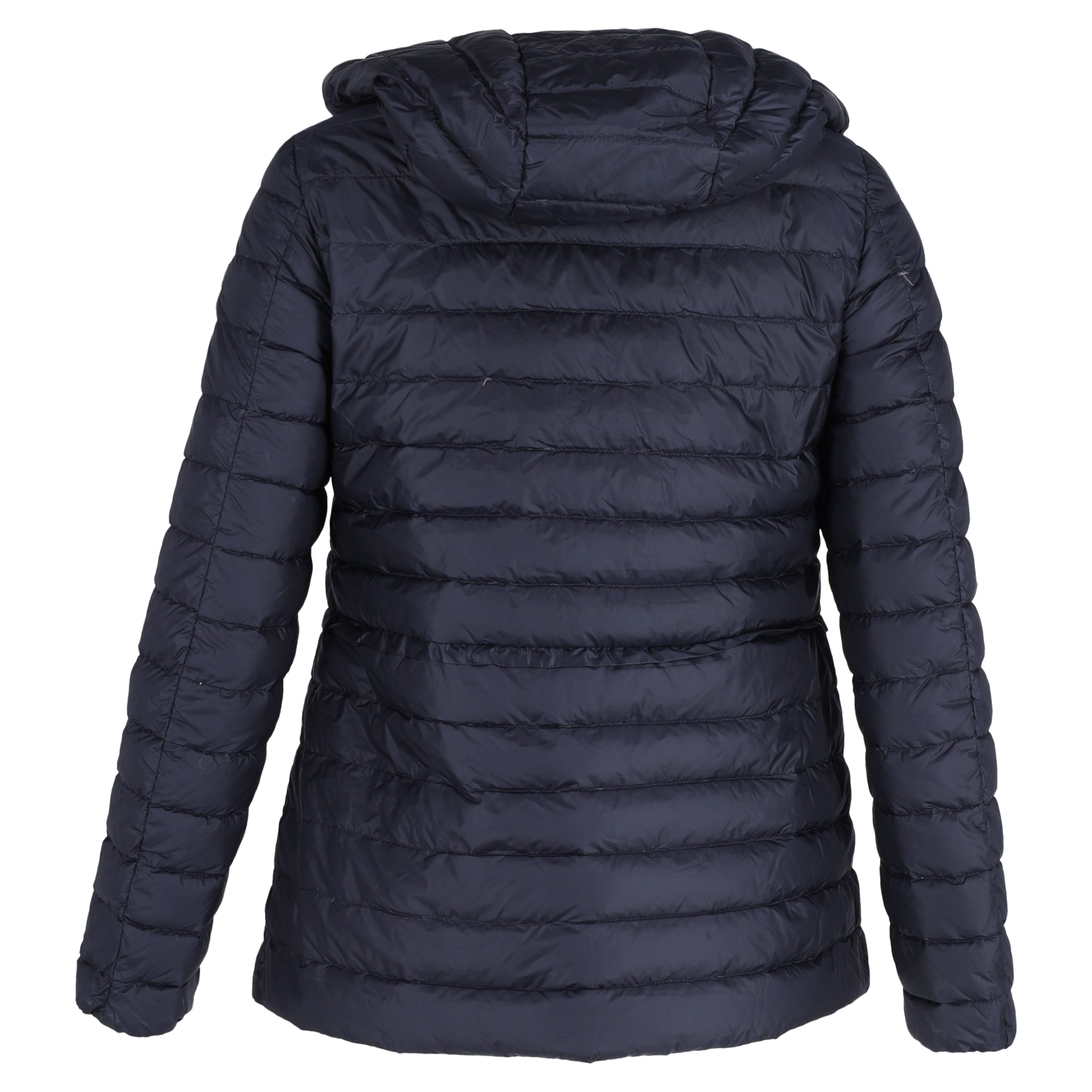 Preowned Moncler Navy Quilted  Down Jacket Size S blue | navy blue nylon/polyamide