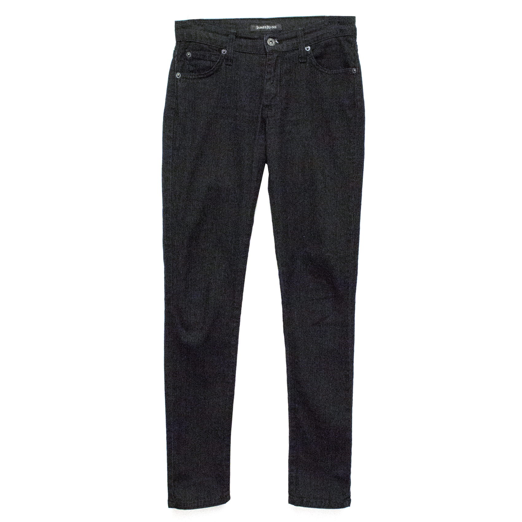 Preowned James Jeans Twiggy Jeans Size 25/63 Black cotton