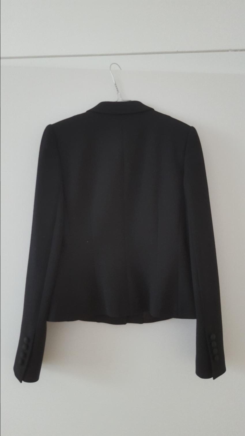 Dolce  Gabbana Fitted Blazer Size S Black wool