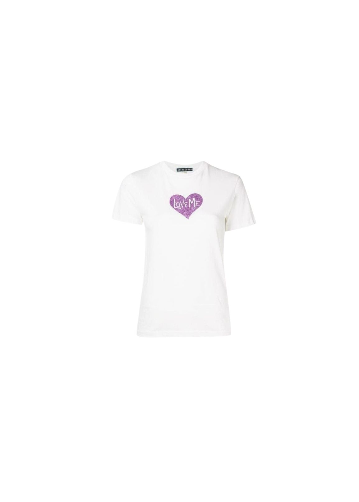 Alexa Chung Love Me Tee Size XL Ivory cotton