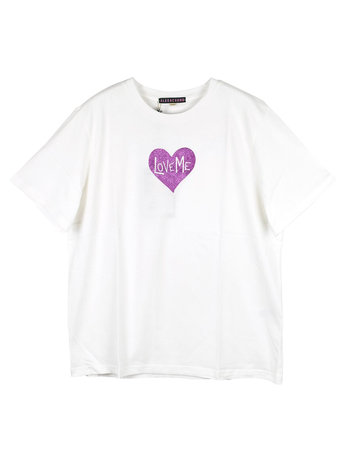 Alexa Chung Love Me Tee Size XL Ivory cotton