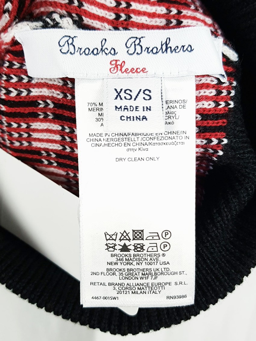 Boys Brooks Brothers girl's wool blend check hat Multi-Coloured / Stripes