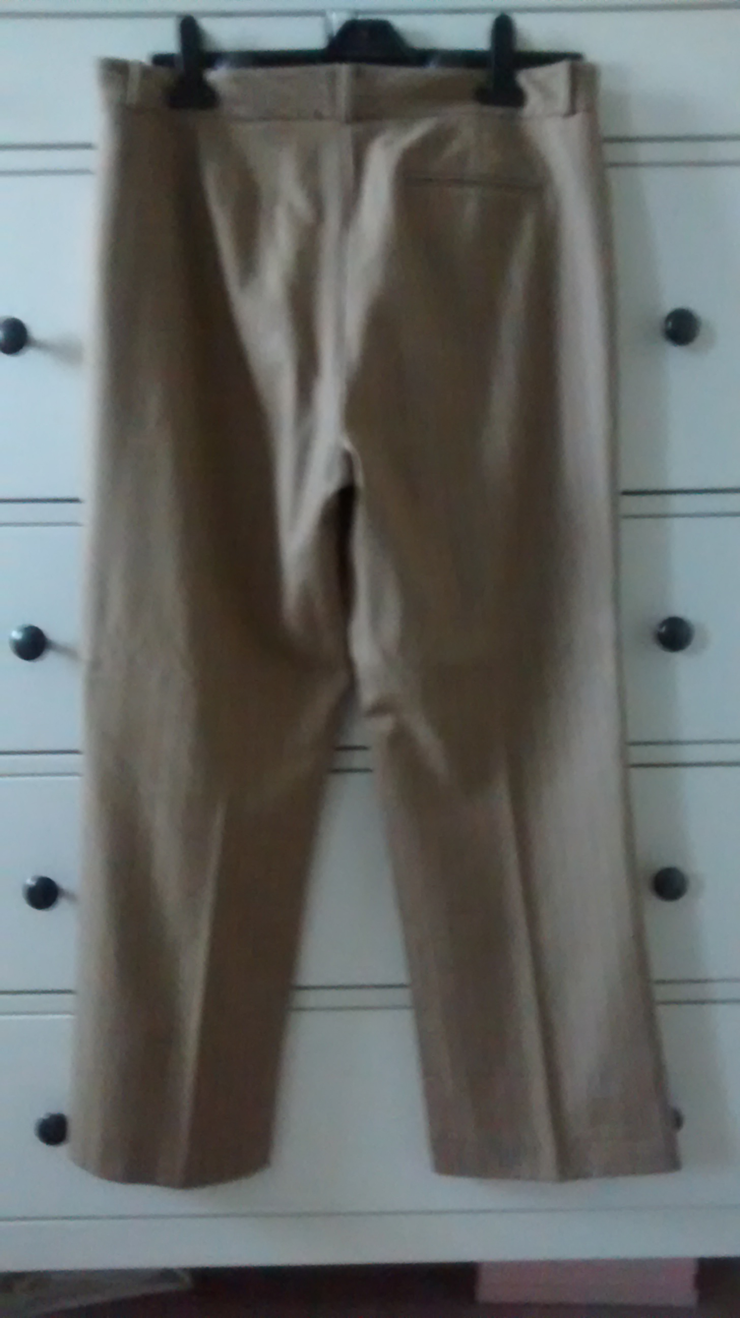 Ralph Lauren Adelle Wool fully lined Trousers Size L Beige/Nude cashmere