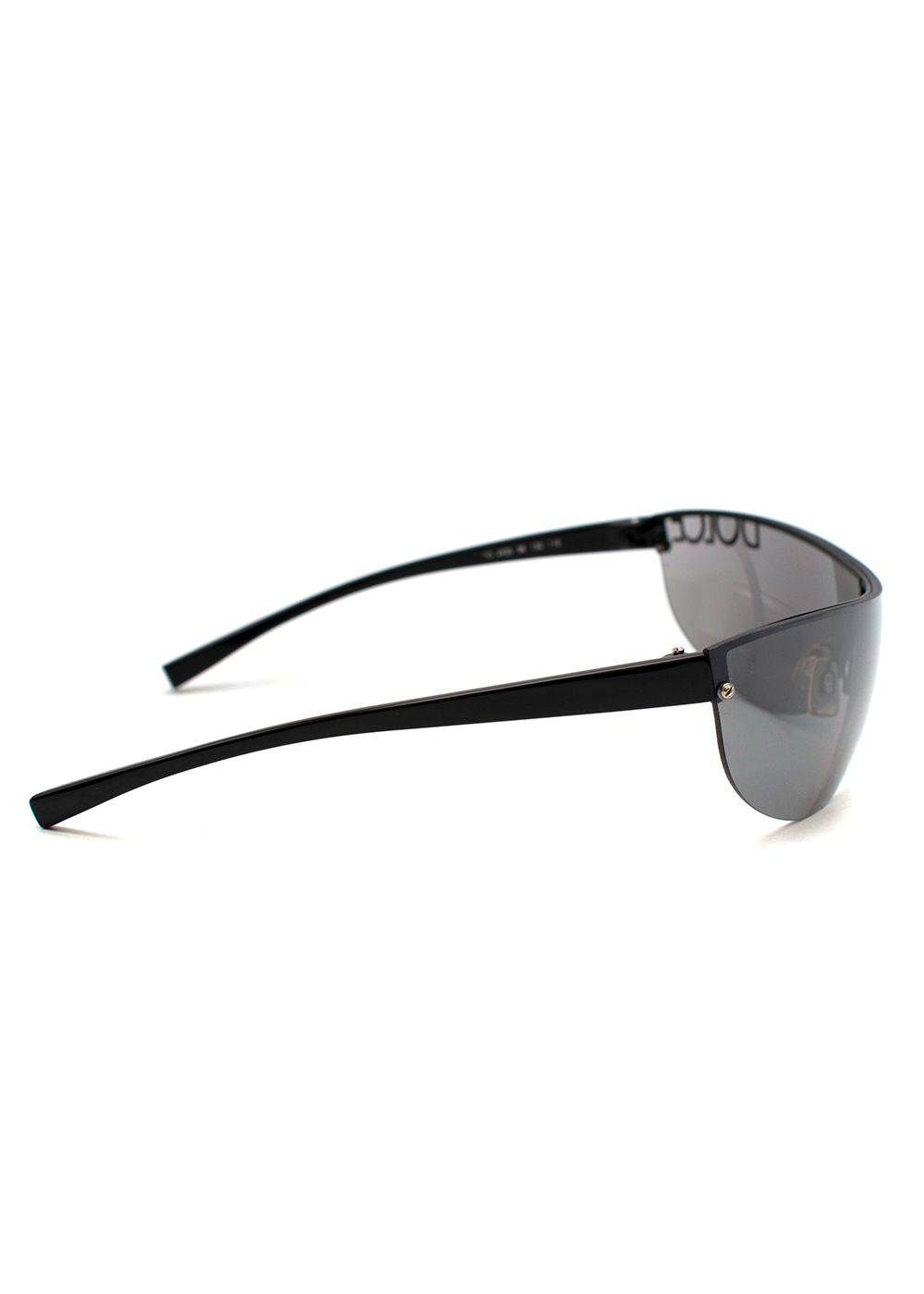 Preowned Vintage Dolce Logo Black Sunglasses acetate