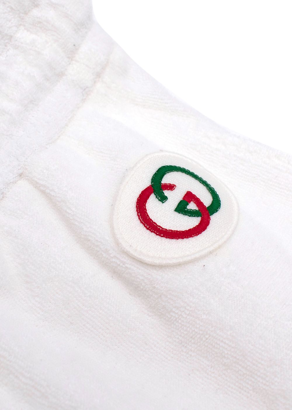 Gucci White Terry Towelling  Shorts Size S cotton