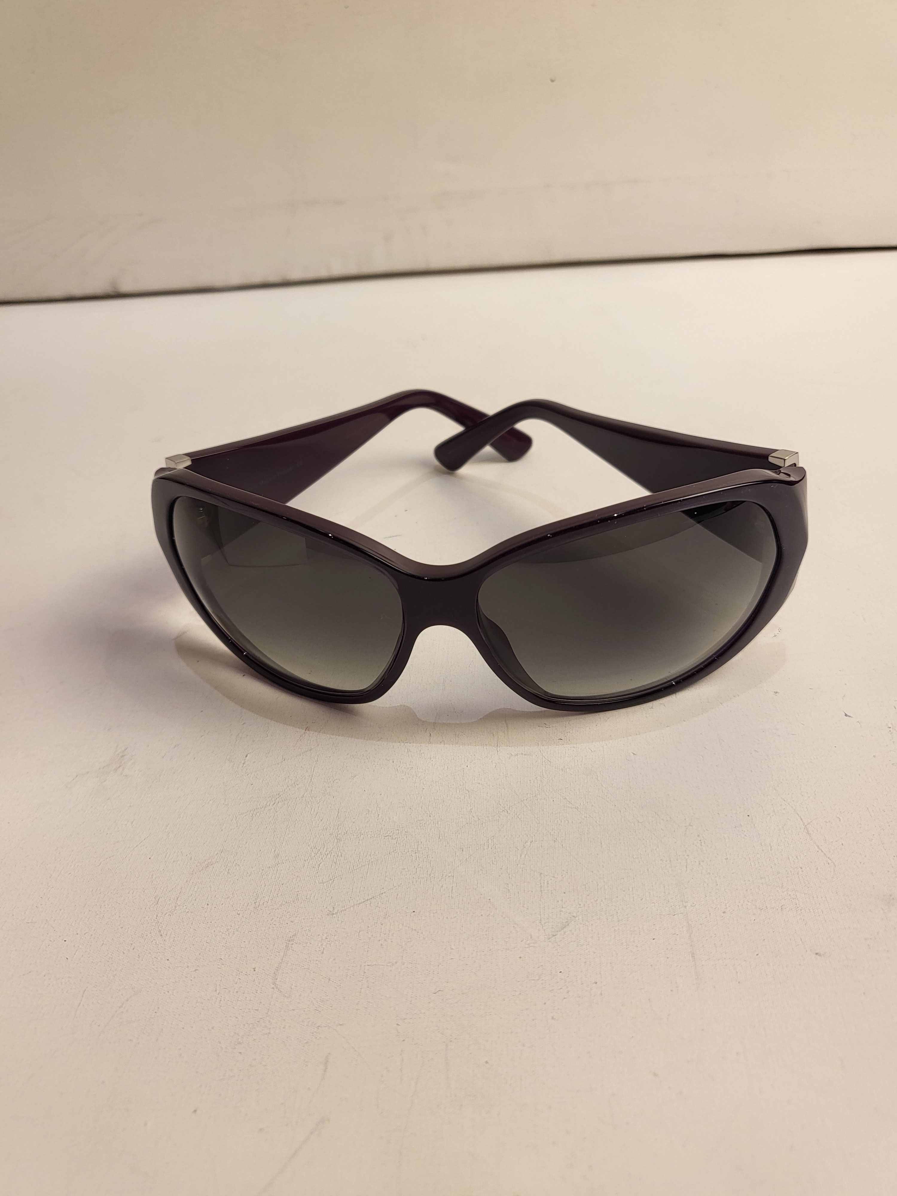 Preowned Cartier Purple Gradient Lens Shield Sunglasses acetate