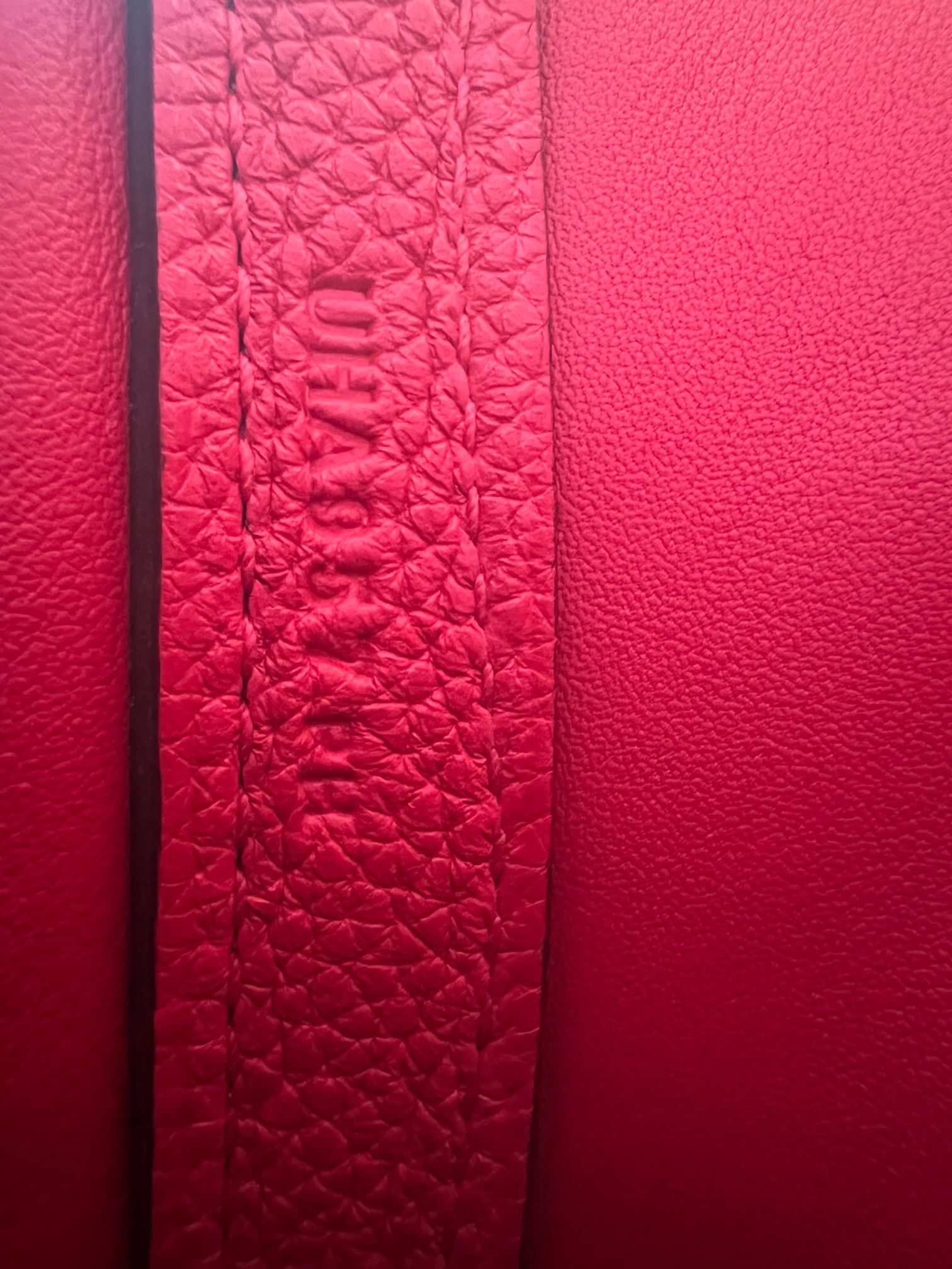 Hermes Rouge de Coeur 24/24 29 PHW red leather