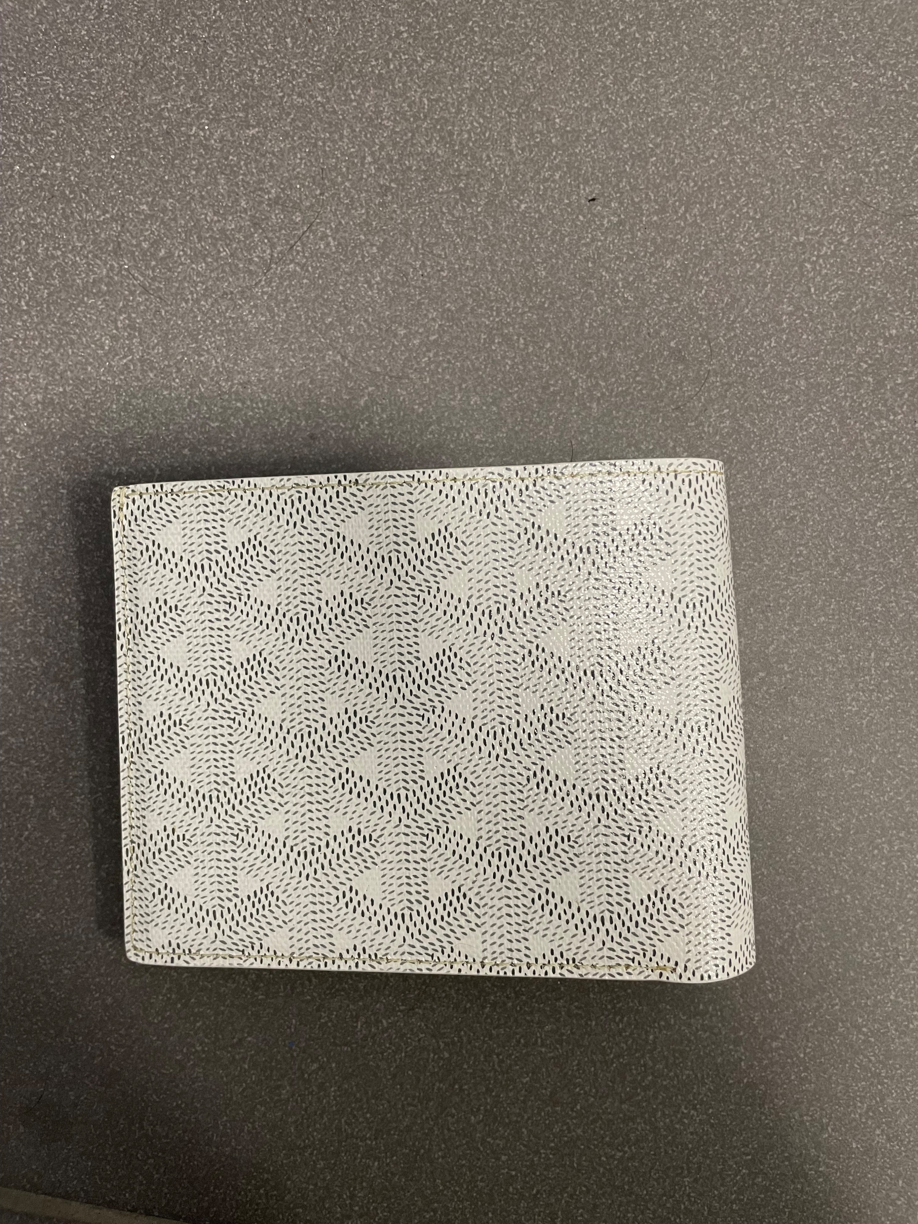 Men's Goyard White Victoire Wallet leather