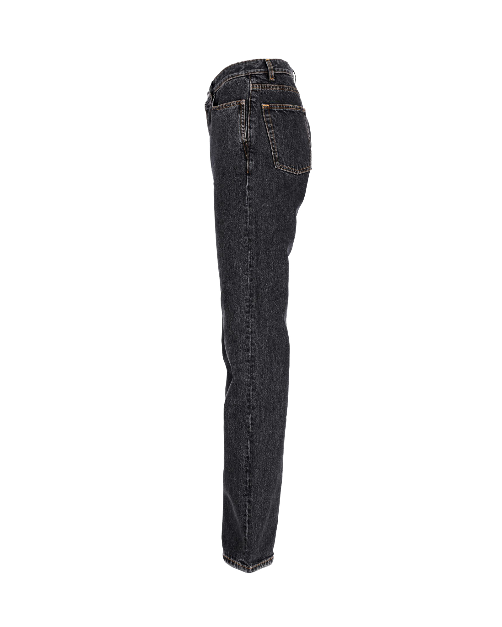 Preowned Saint Laurent Black High Waist Jeans Size 30/76 cotton