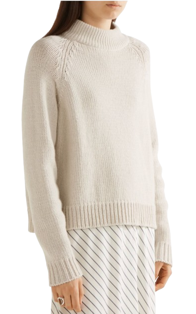 Preowned The Row Ivory Sephin Cashmere Sweater Size L