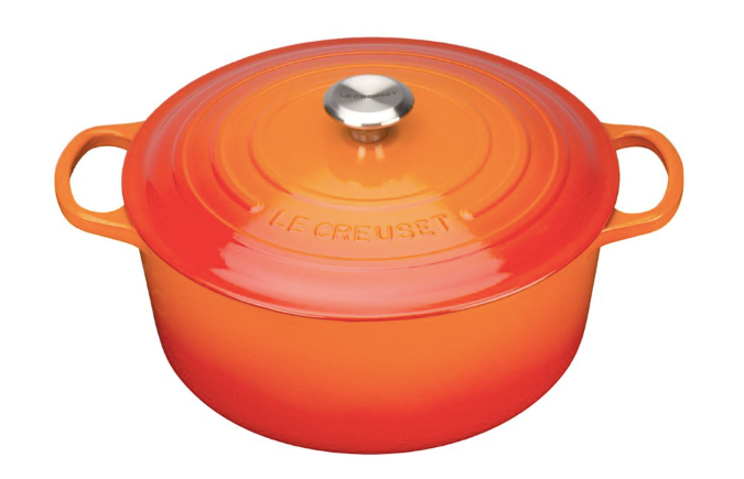 Men's Le Creuset Volcanique Flame enamelled cast iron