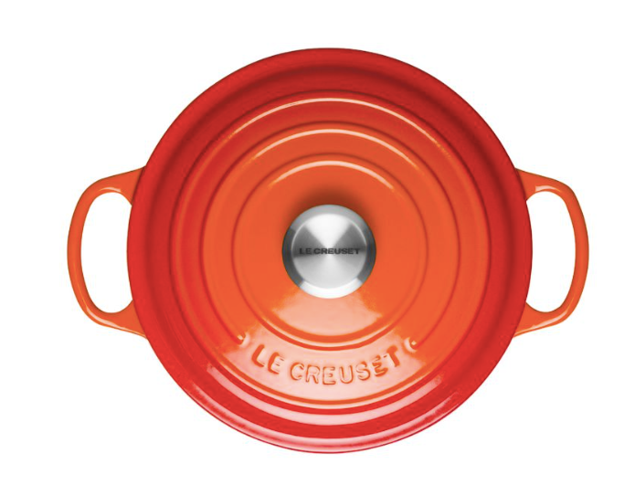 Men's Le Creuset Volcanique Flame enamelled cast iron