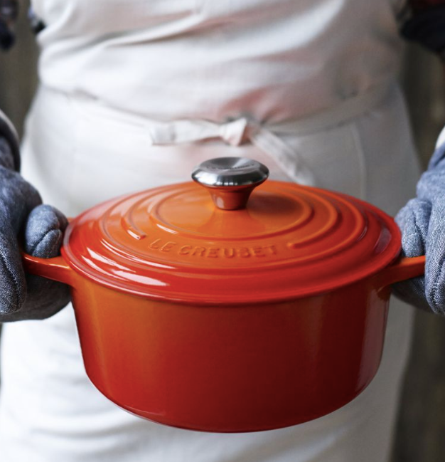 Men's Le Creuset Volcanique Flame enamelled cast iron