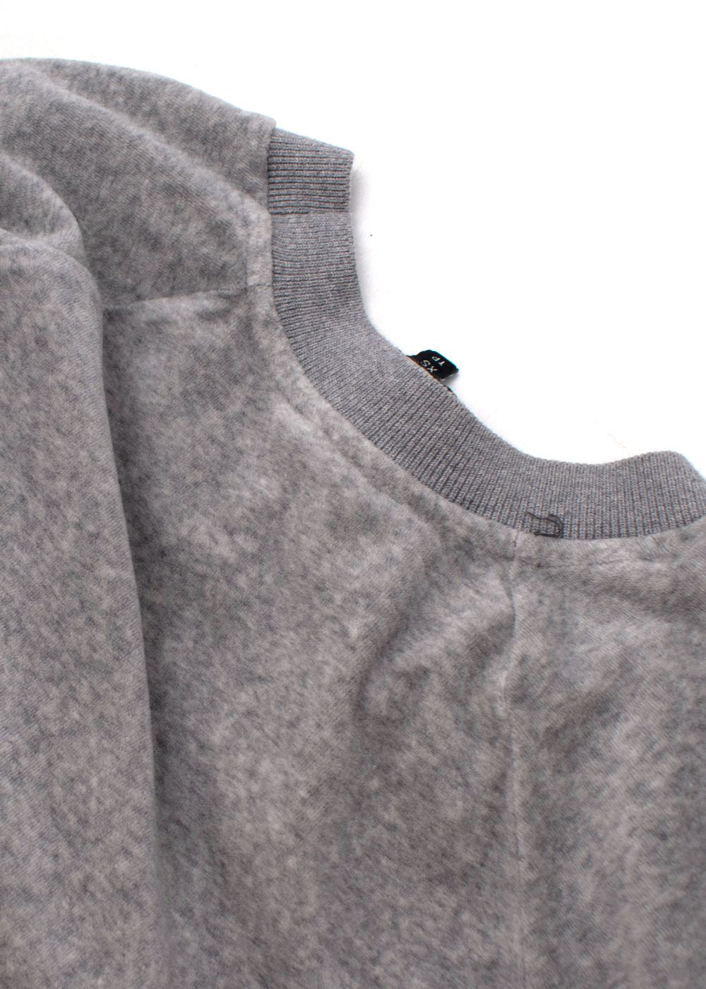 Men's Preowned 31 Phillip Lim Grey Velvet Jumper Size XS cotton