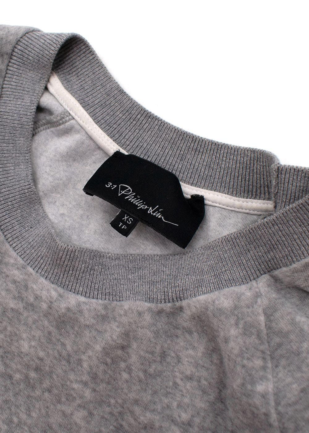 Men's Preowned 31 Phillip Lim Grey Velvet Jumper Size XS cotton