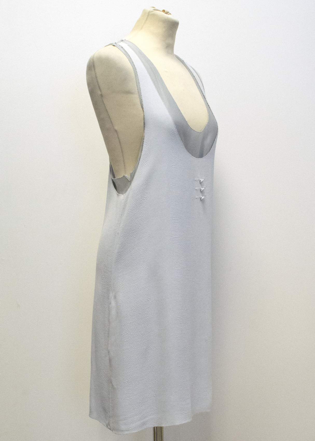 Preowned Alexander Wang Pale Blue Dress Size XXS viscose