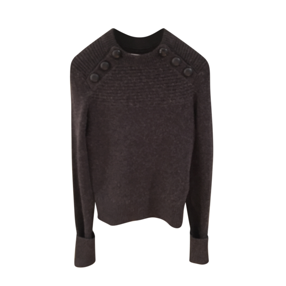 Isabel Marant Etoile dark grey knit jumper Size XS cotton