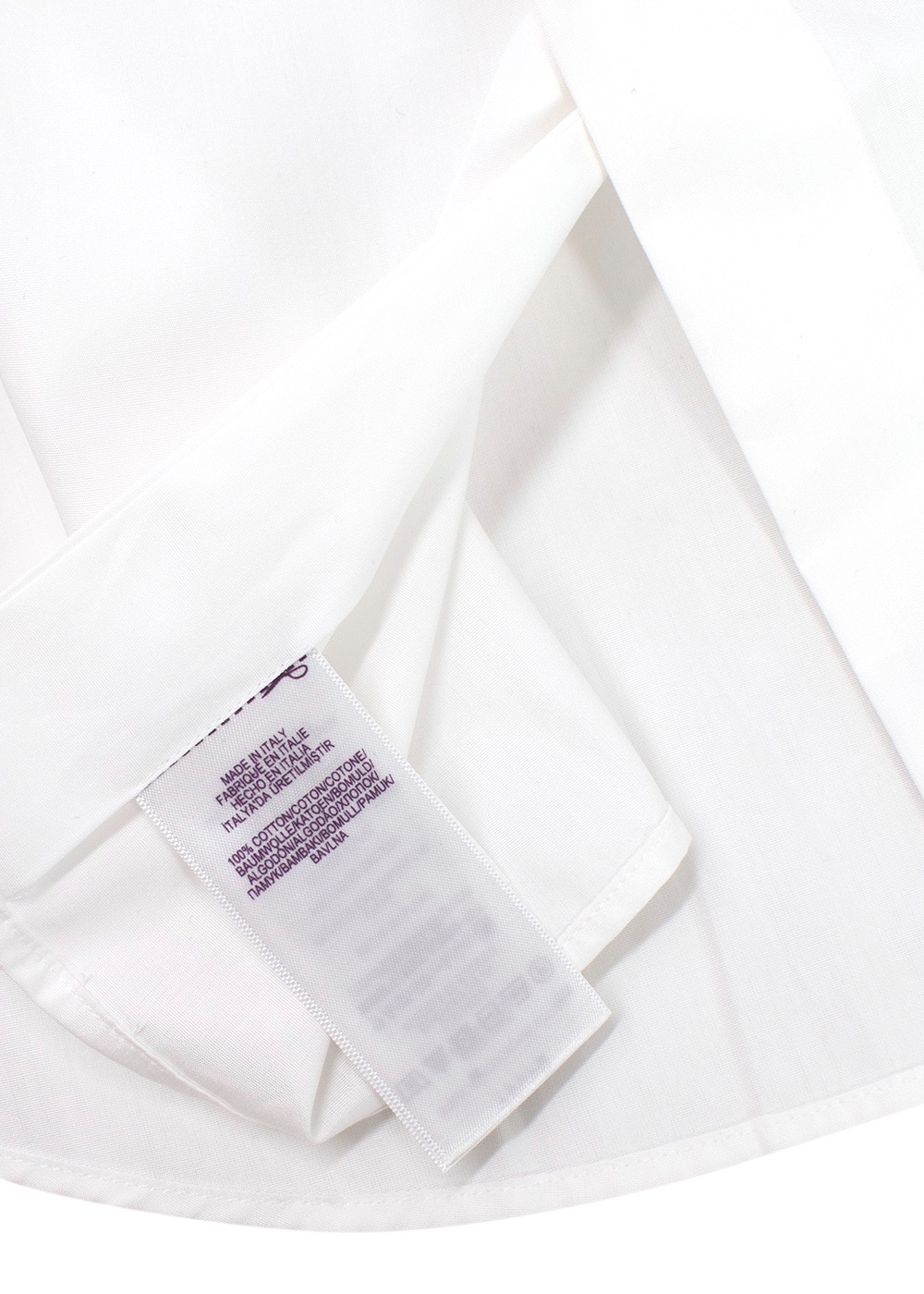 Men's Ralph Lauren White Evening Shirt Size 175 cotton