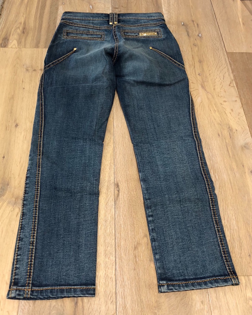 Preowned Roberto Cavalli Denim Jeans Size XS Blue cotton