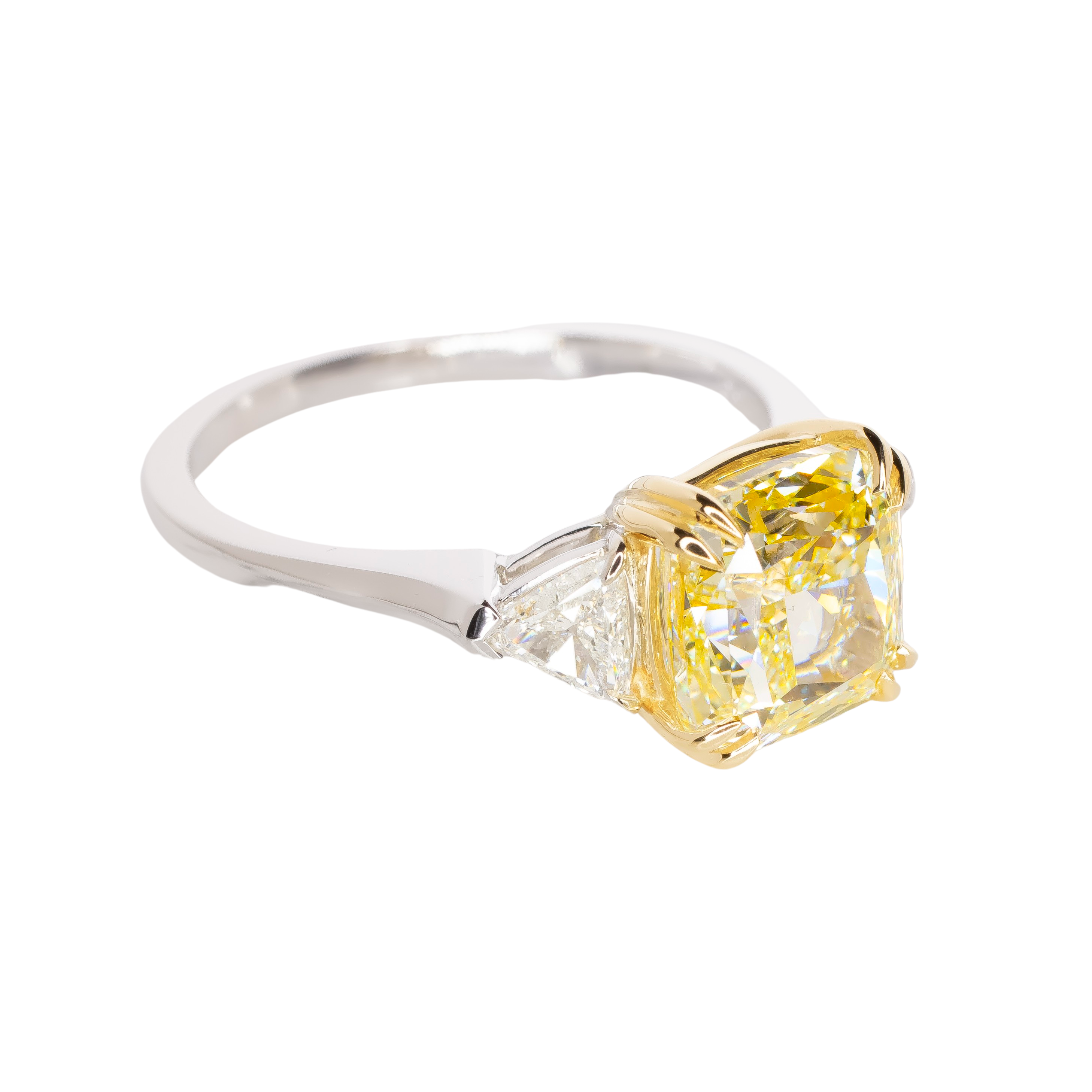 Antinori Fine Jewels 18kt gold 401ct Fancy light Yellow Flawless Diamond Ring yellow gold