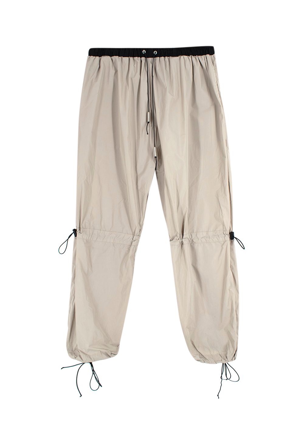 Men's Preowned ACW A Cold Wall Beige Cinch Cargo Pants Size M polyester