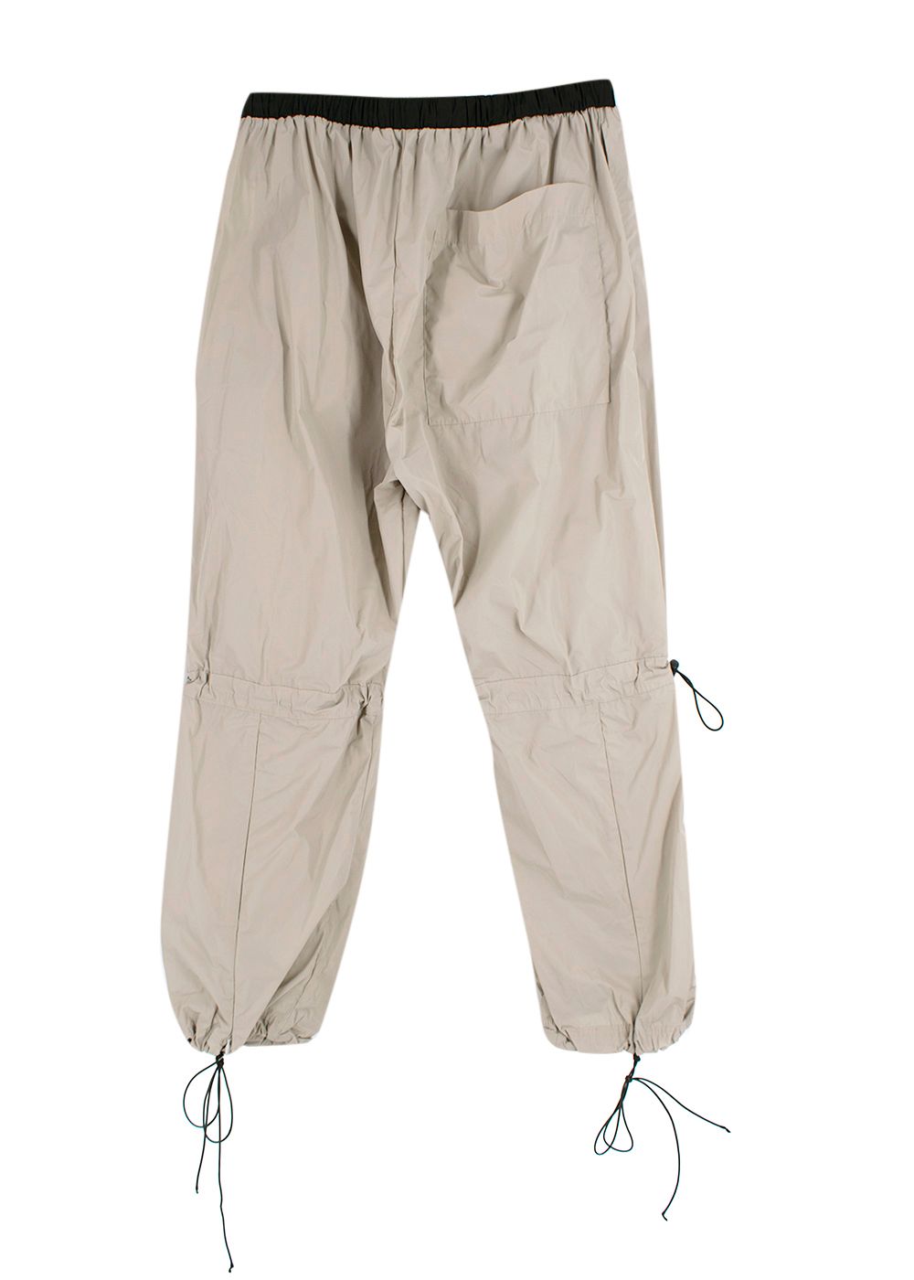 Men's Preowned ACW A Cold Wall Beige Cinch Cargo Pants Size M polyester