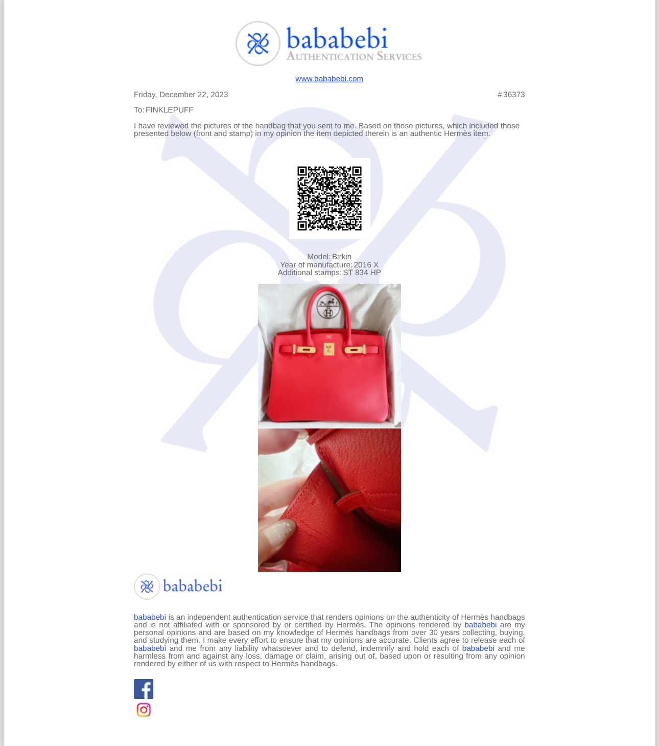 Hermes Birkin 30 Retourne in Rouge Tomate Epsom Leather with Gold Hardware Red