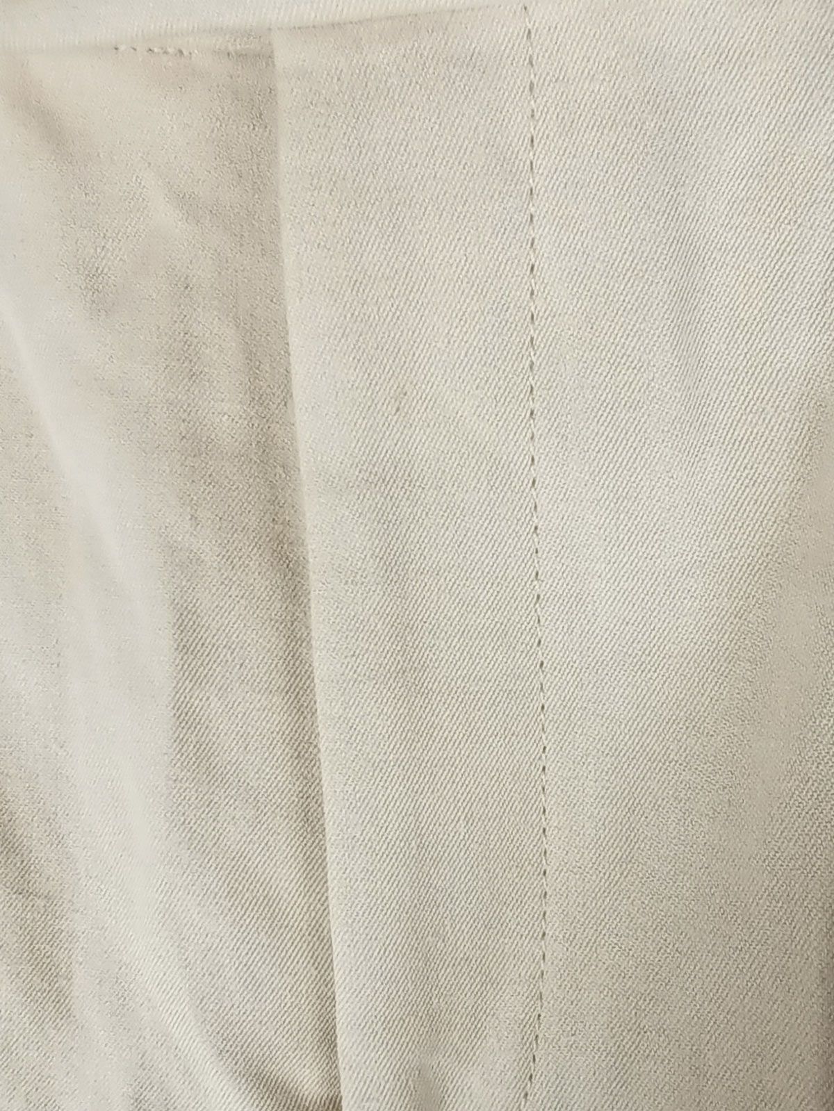 Joseph Ramie Cotton Kosta Trousers Size L Pearl