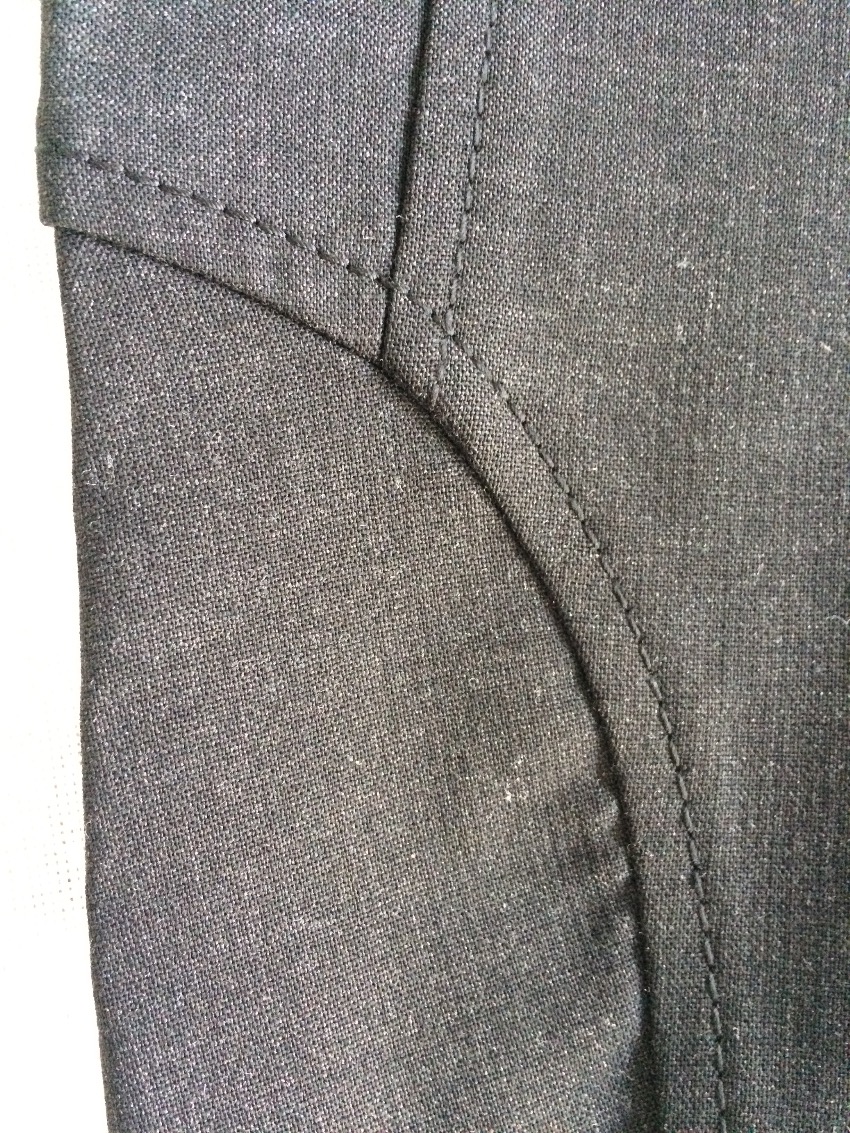 Preowned BRUNELLO CUCINELLI charcoal grey trousers Size M Black wool